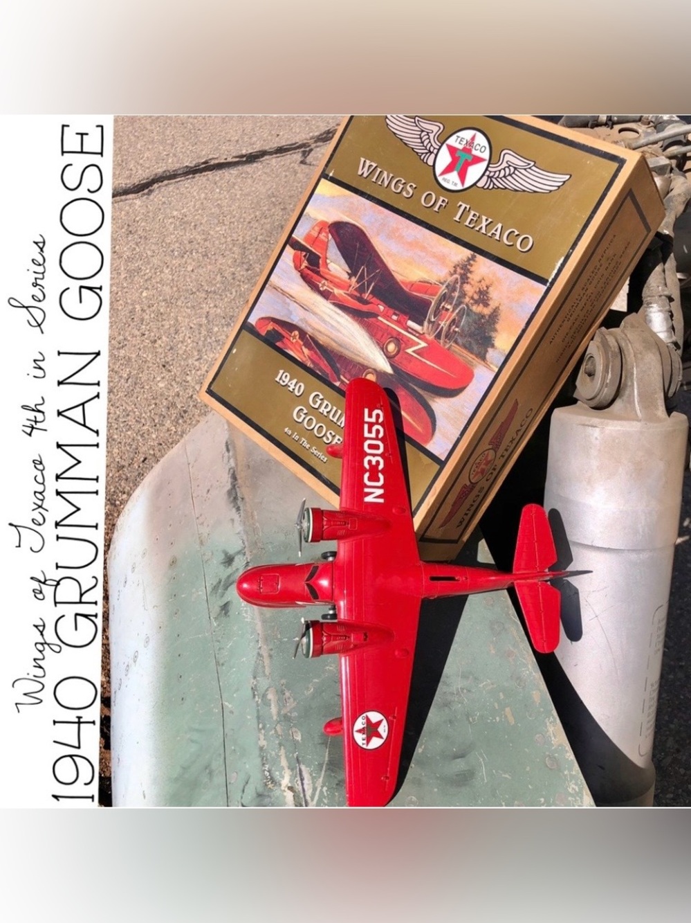 1940 Grumman Goose Wings of Texaco Model Bank